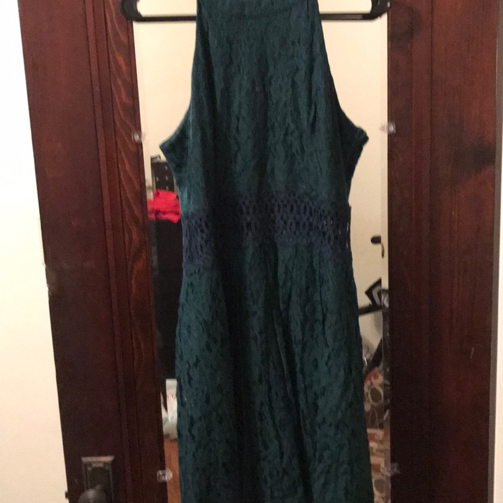 Green dress